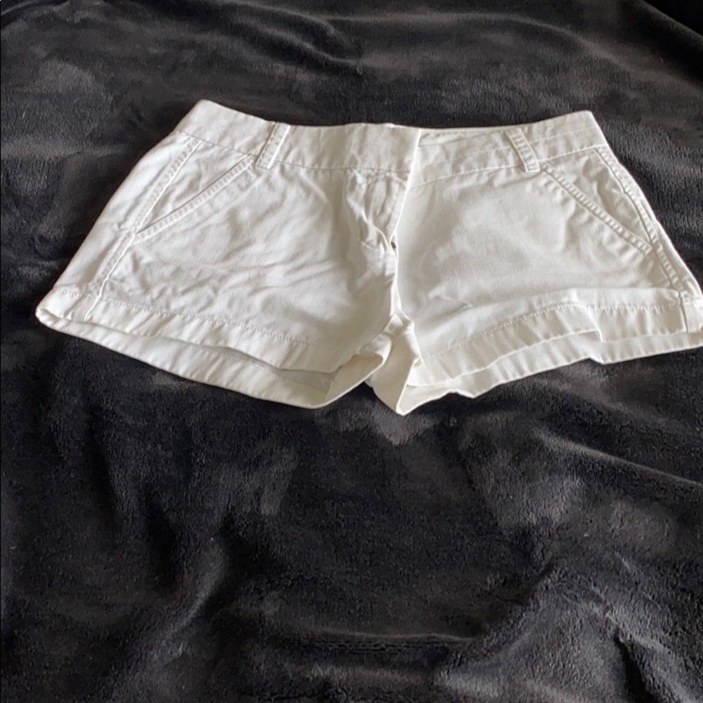 J Crew White Shorts